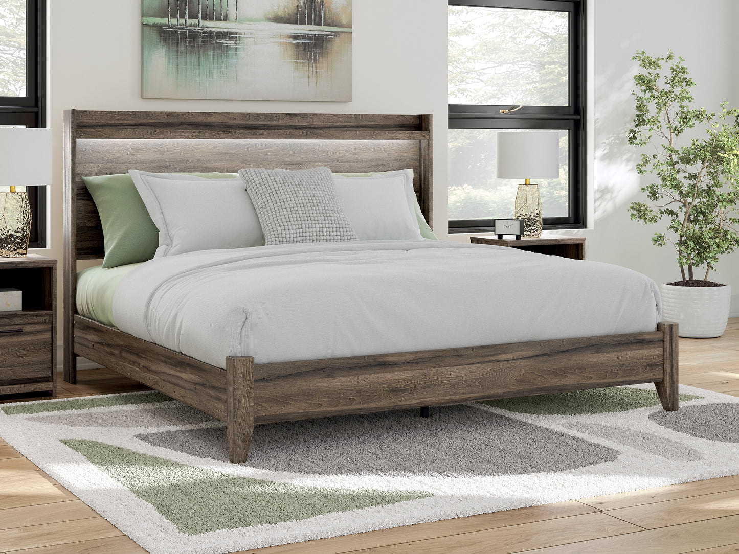 Elbrim  Panel Bed