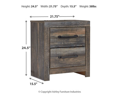 Drystan  Bookcase Bed With Mirrored Dresser, Chest And Nightstand