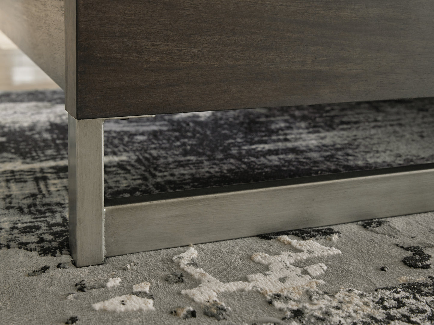 Arkenton  Panel Bed With Mirrored Dresser