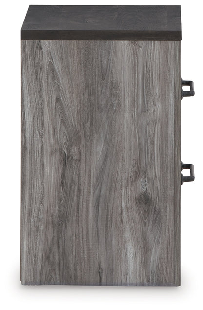 Bronyan  Panel Bed With Mirrored Dresser, Chest And Nightstand