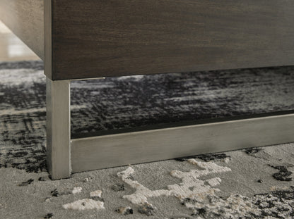 Arkenton  Panel Bed With Mirrored Dresser