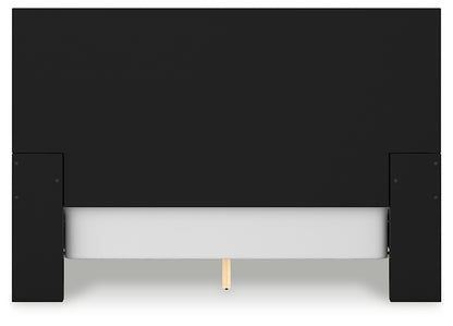 Londer  Panel Bed With Mirrored Dresser, Chest And Nightstand