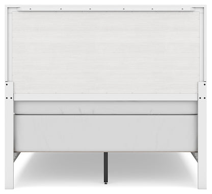 Binterglen  Panel Bed With Mirrored Dresser, Chest And Nightstand