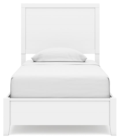 Binterglen  Panel Bed With Mirrored Dresser, Chest And Nightstand