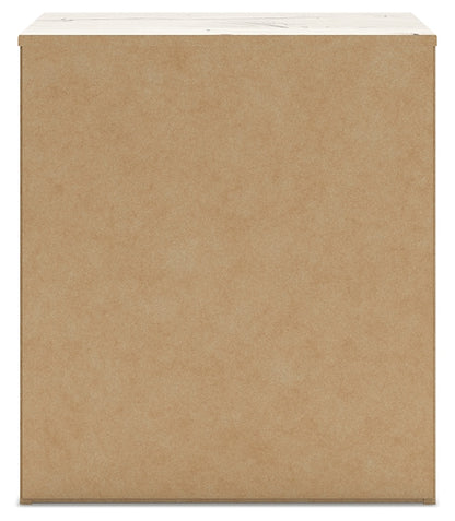 Lawroy  Panel Bed With Mirrored Dresser And Nightstand