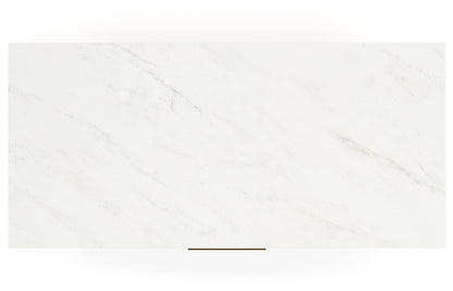 Cadmori  Upholstered Panel Bed With Mirrored Dresser, Chest And Nightstand