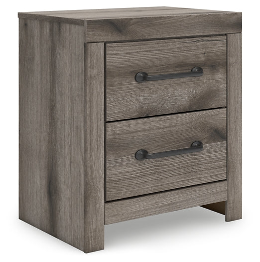 Graystorm  Panel Storage Bed With Mirrored Dresser, Chest And Nightstand