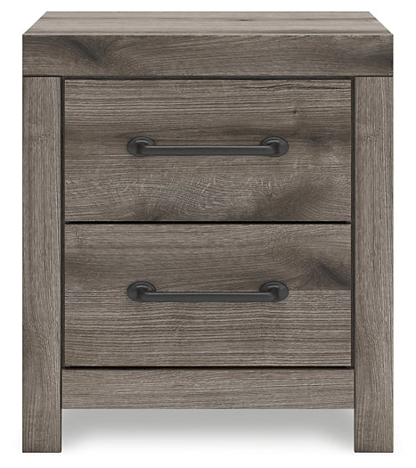 Graystorm  Panel Storage Bed With Mirrored Dresser, Chest And Nightstand