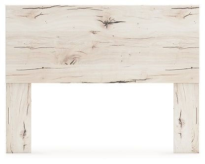 Lawroy  Panel Headboard With Mirrored Dresser, Chest And Nightstand