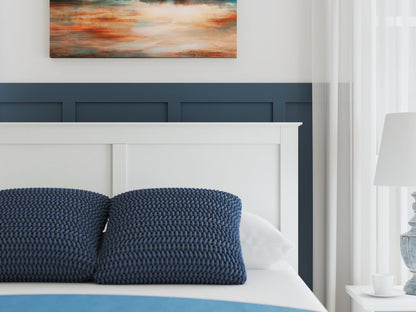 Bostwick Shoals  Panel Bed With Mirrored Dresser