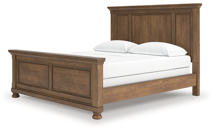 Feddinger California  Panel Bed With Mirrored Dresser And Nightstand