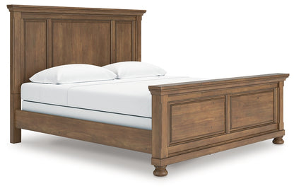 Feddinger  Panel Bed With Mirrored Dresser And Nightstand