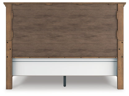 Feddinger  Panel Bed With Mirrored Dresser, Chest And Nightstand