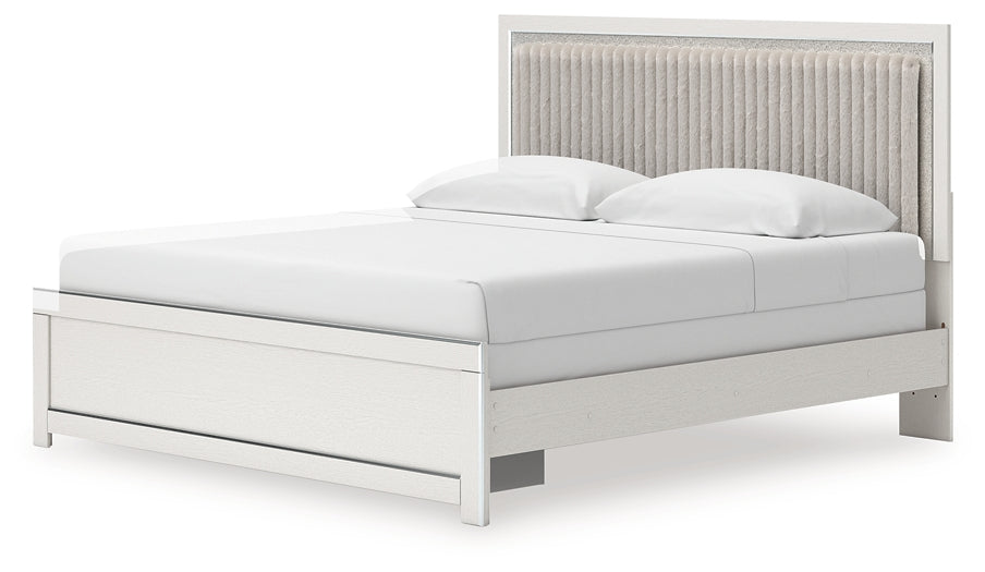 Zuraleus  Upholstered Panel Bed