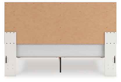 Zuraleus  Upholstered Panel Platform Bed