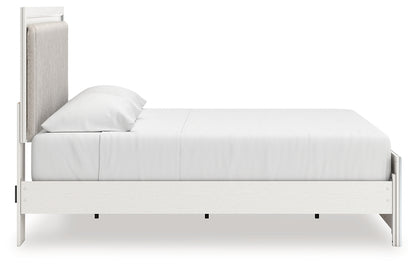 Zuraleus  Upholstered Panel Platform Bed