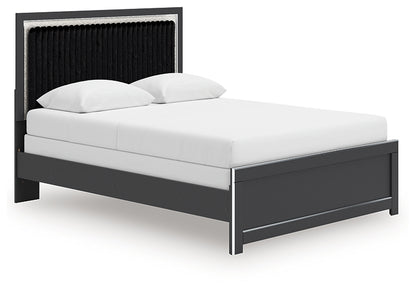 Zuraleus  Upholstered Panel Bed