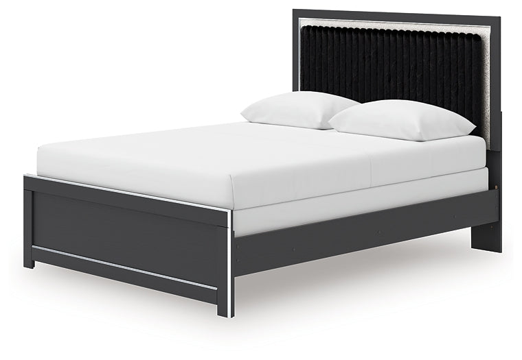 Zuraleus  Upholstered Panel Bed