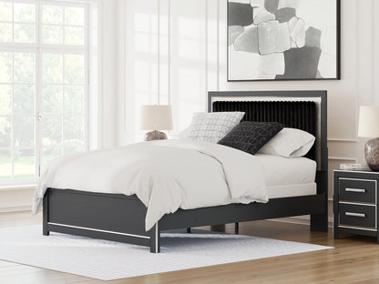 Zuraleus  Upholstered Panel Bed