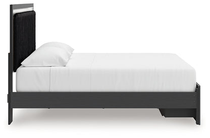 Zuraleus  Upholstered Panel Storage Bed