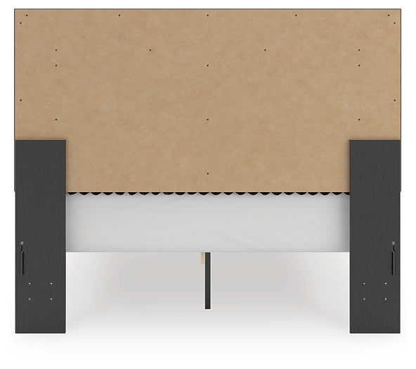 Zuraleus  Upholstered Panel Storage Bed