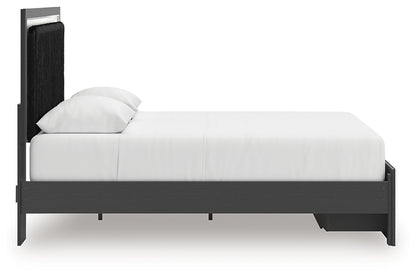 Zuraleus  Upholstered Panel Storage Bed