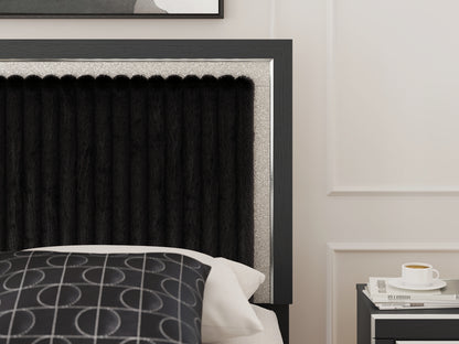 Zuraleus  Upholstered Panel Storage Bed