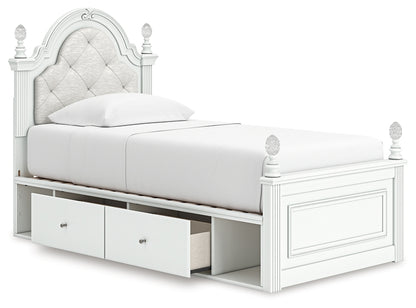 Kozlani  Upholstered Panel Storage Bed