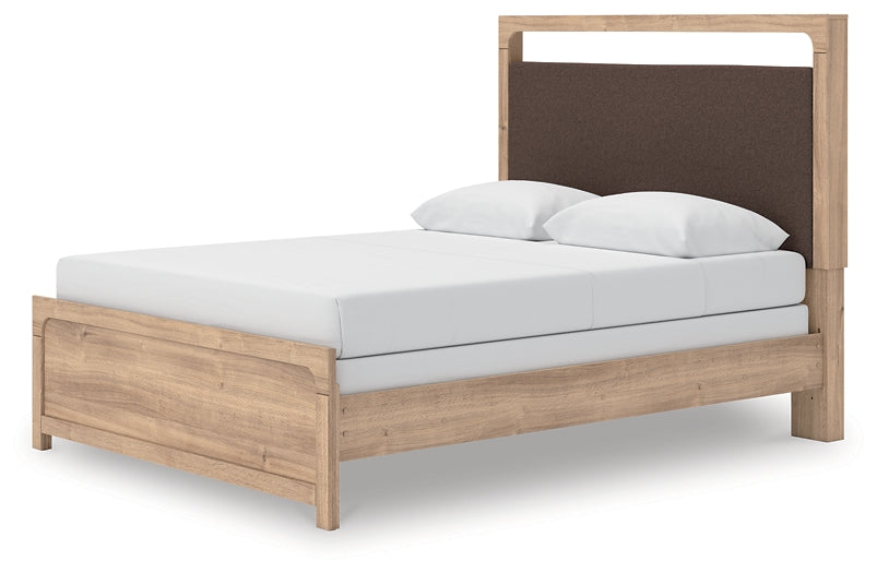 Kinlanni  Upholstered Panel Bed