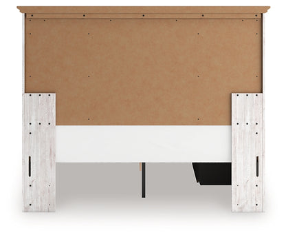Makidern  Panel Storage Bed