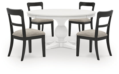 Greddinton Dining Table and 4 Chairs