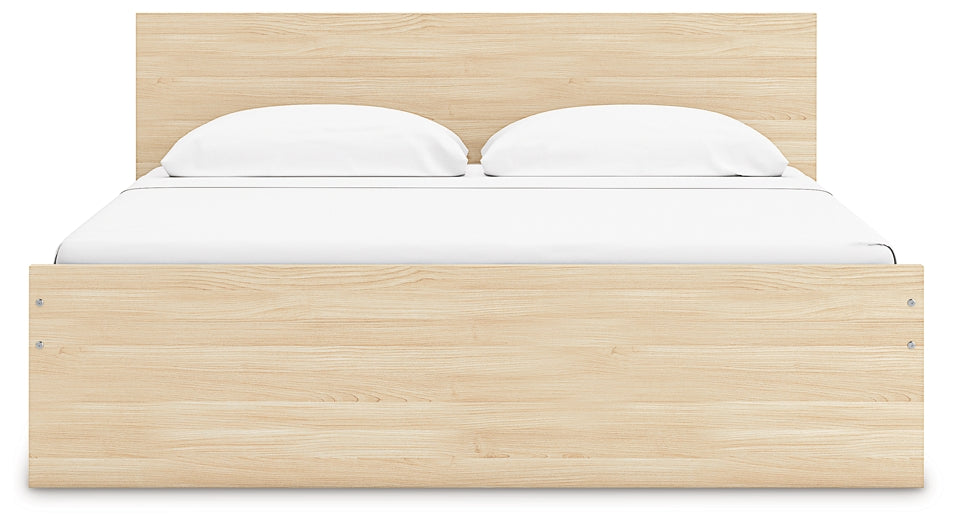 Onita  Panel Platform Bed With 2 Side Storage