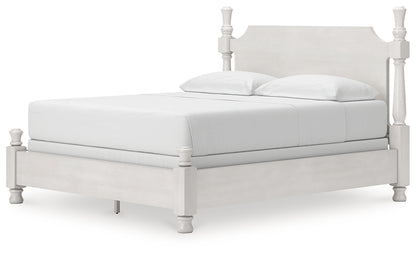 Rowlenstown California  Poster Bed, Dresser, Mirror And Nightstand