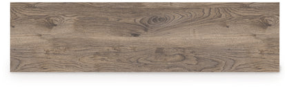 Rusticott  Poster Bed With Mirrored Dresser And Nightstand