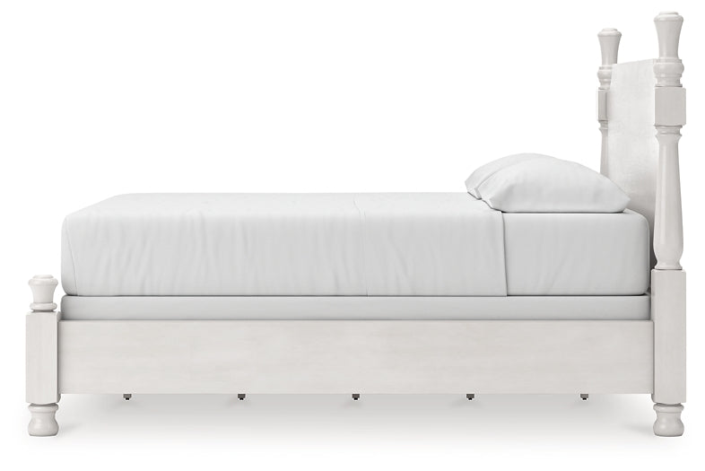 Rowlenstown California  Poster Bed, Dresser And Mirror