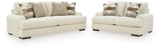 Jayne Park Sofa and Loveseat